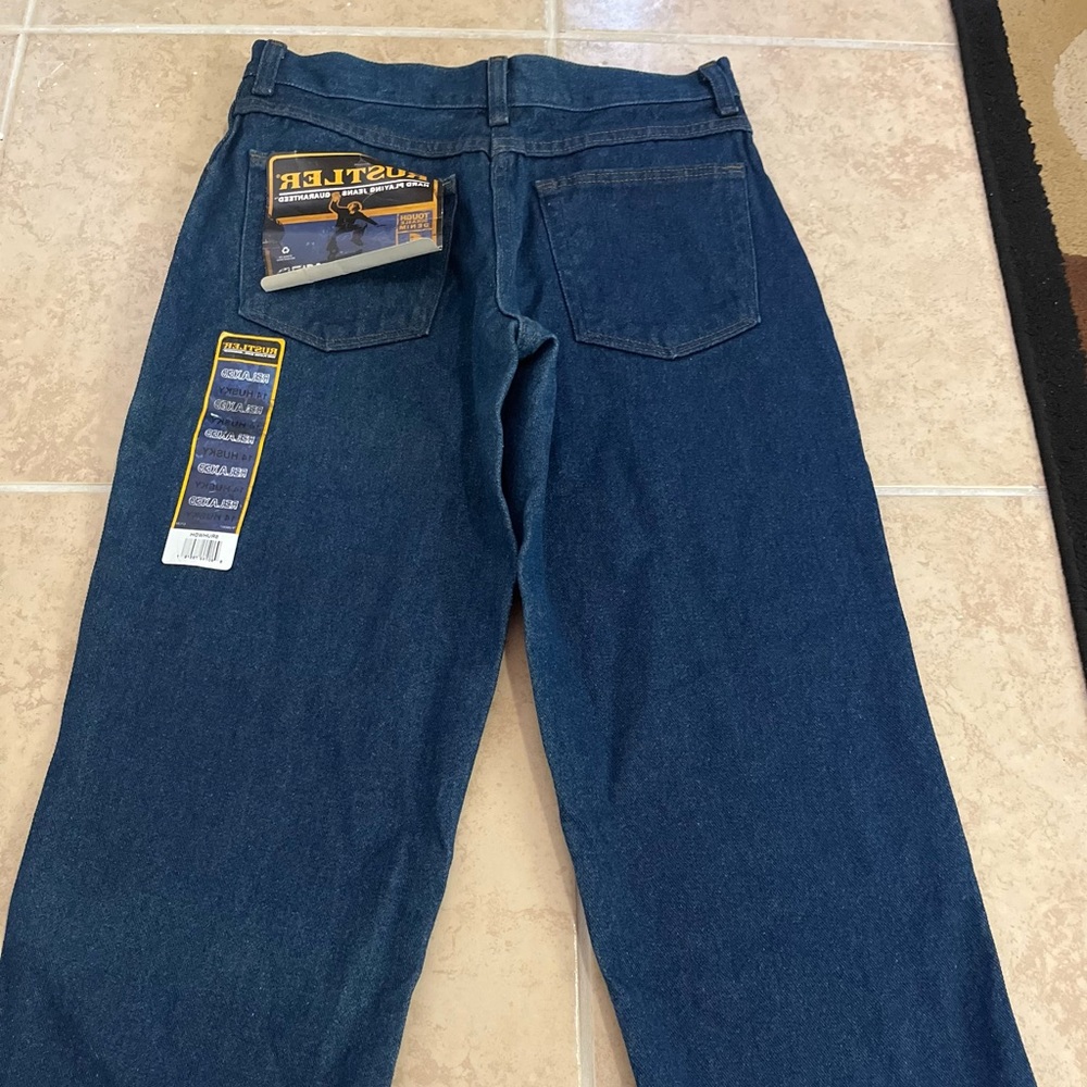rustler wrangler,jeans ,size 14 husky, new